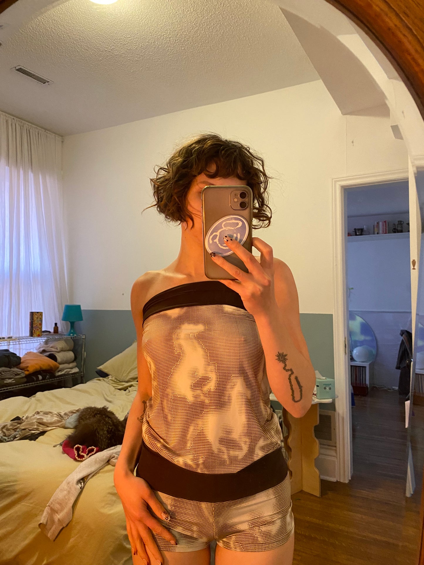year of the horse tube top/skirt