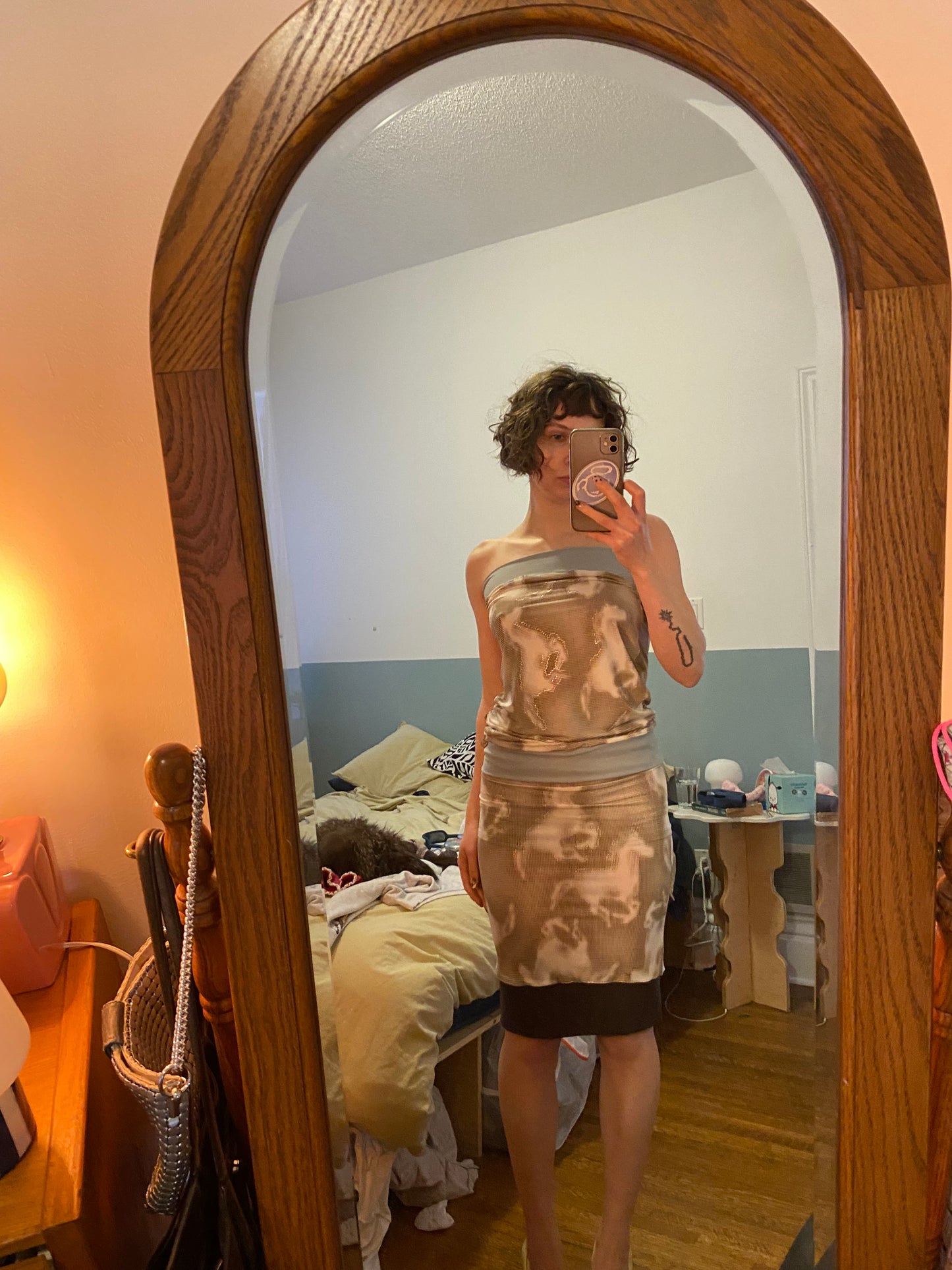 year of the horse tube top/skirt