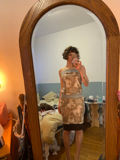 year of the horse tube top/skirt