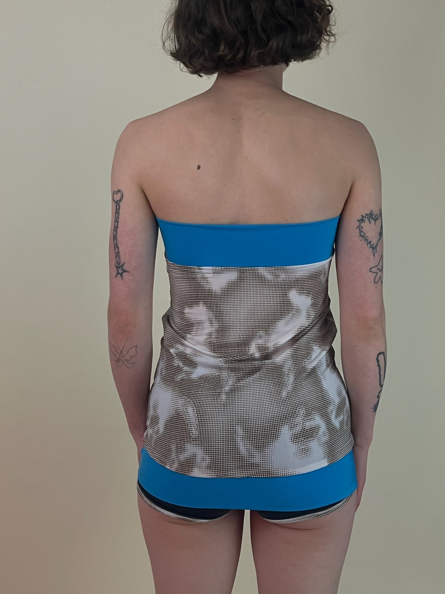 year of the horse tube top/skirt