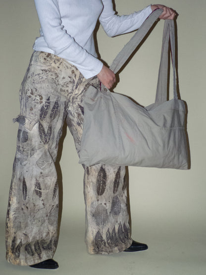 canvas over sized tote