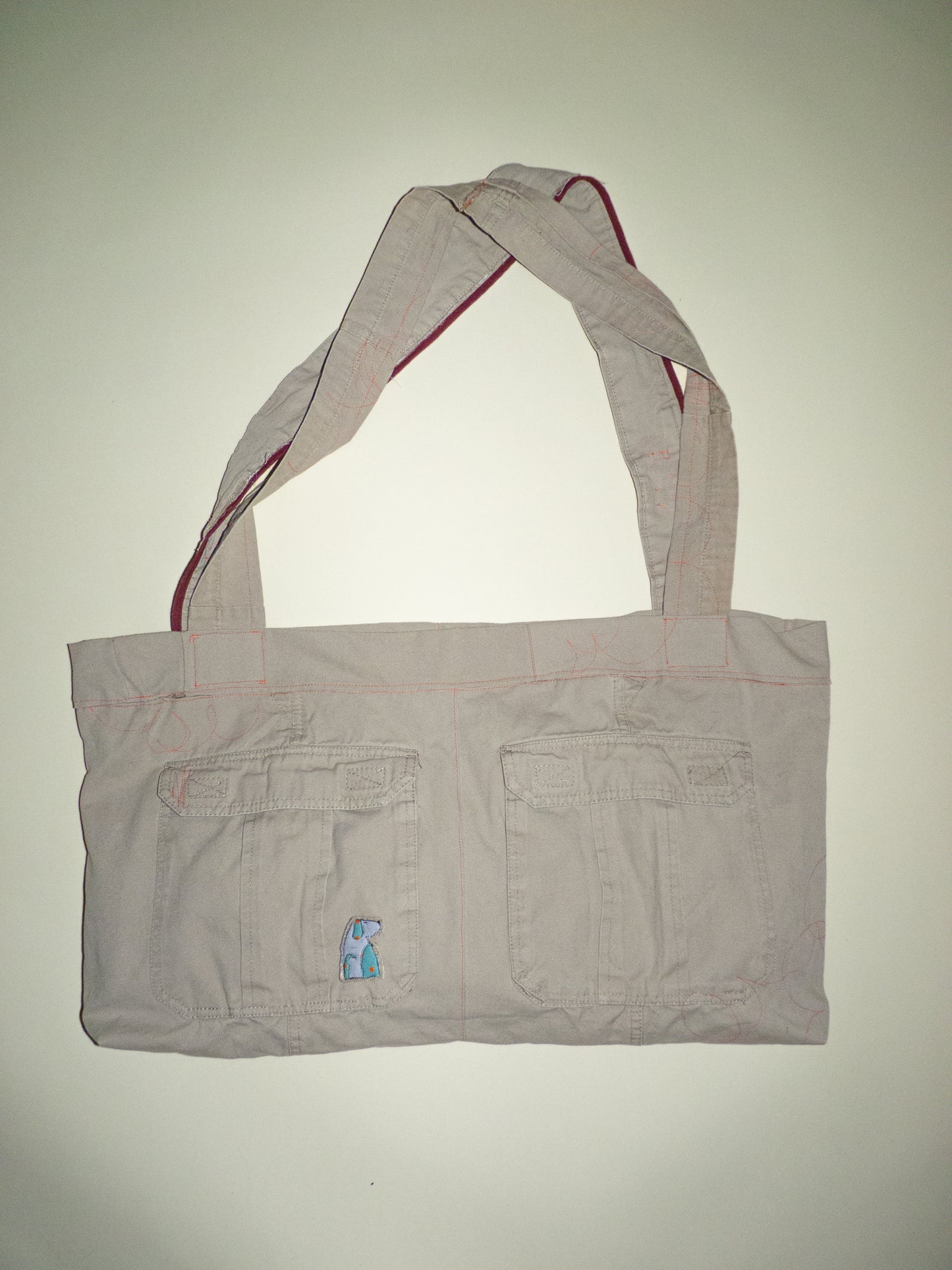 canvas over sized tote